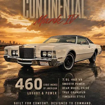 1972 Lincoln Continental Executive Sedan 4D