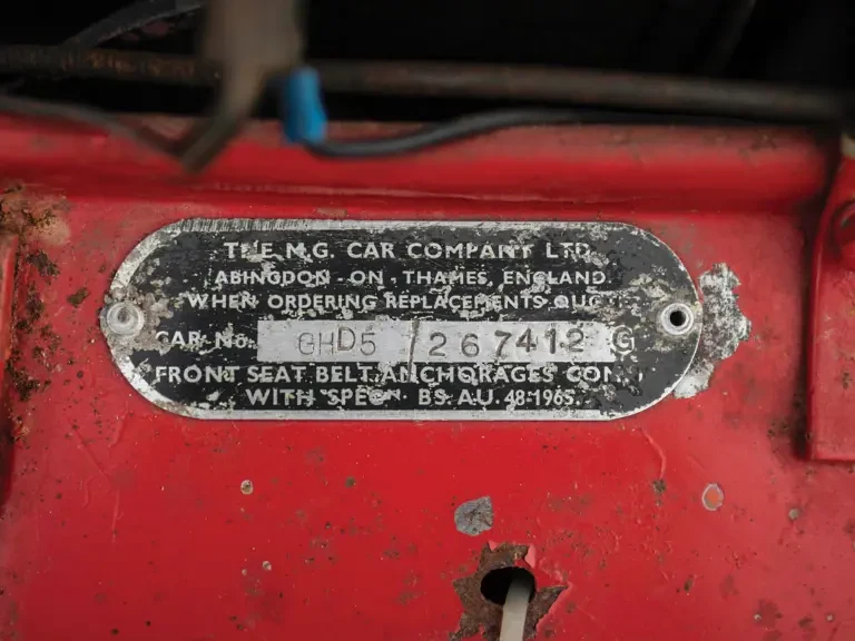 1972 MG MGB GT - Image 18 of 31