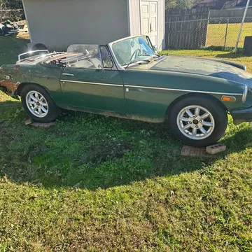1972 MG Midget and 1978 MG