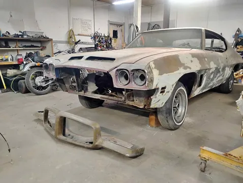 1972 Pontiac GTO Coupe 2D
