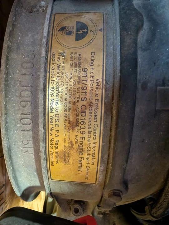 1972 Porsche 911 - Image 3 of 4
