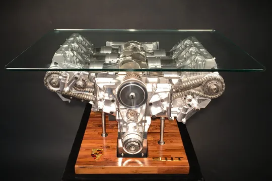Porsche 911T Kinetic Display Table