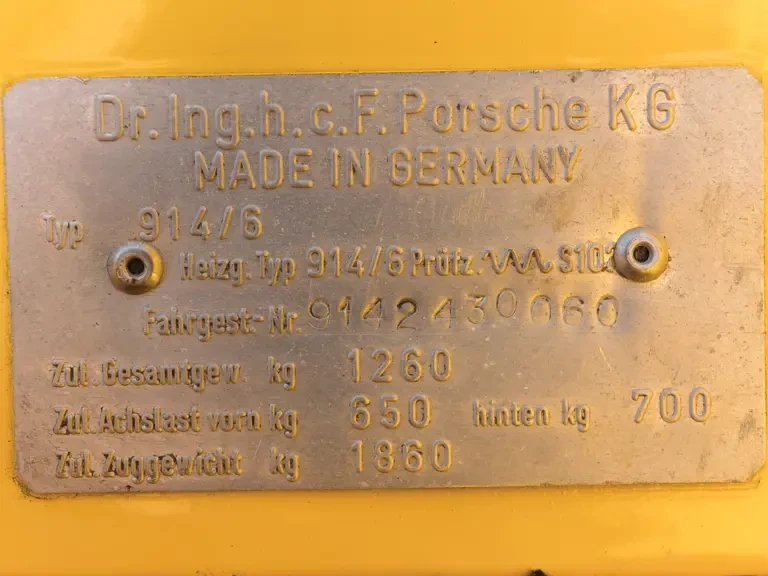 1972 Porsche 914/6 - Image 28 of 31