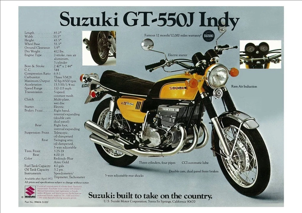 1972 Suzuki GT - Image 18 of 23