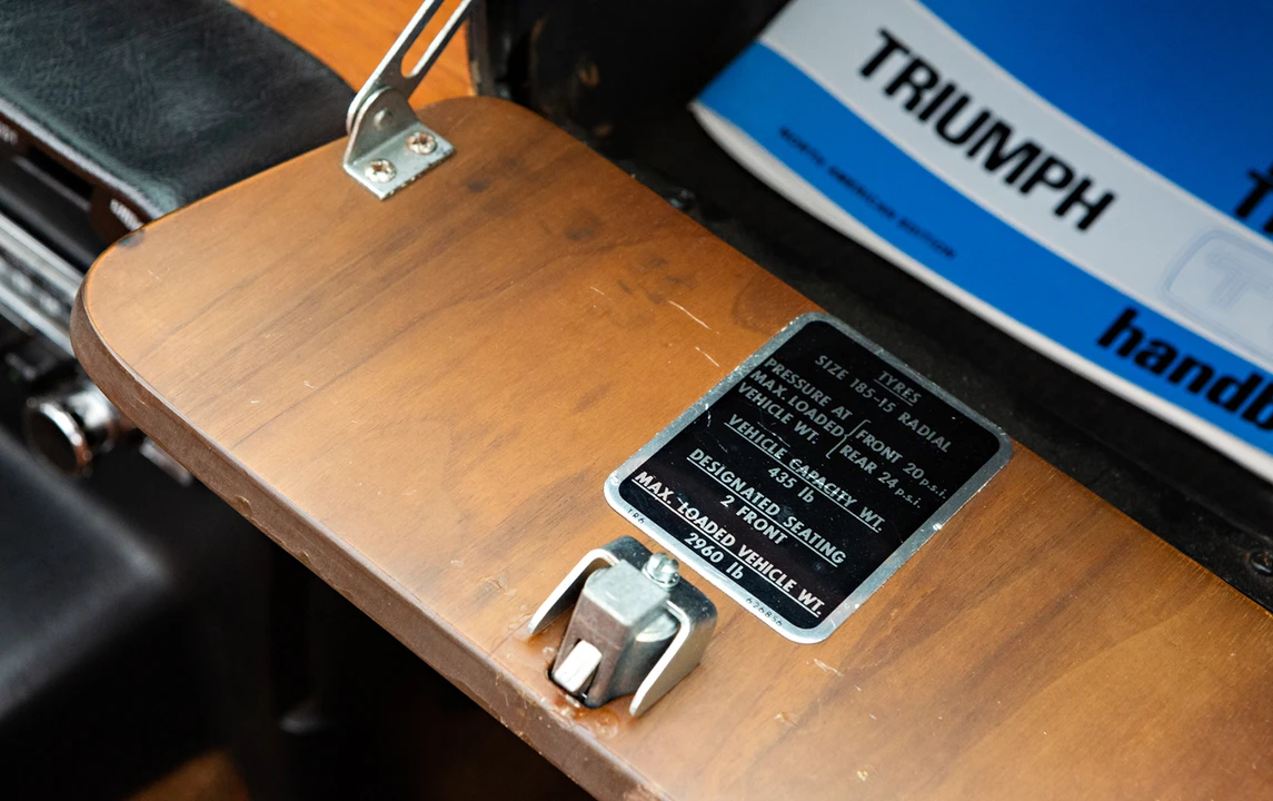 1972 Triumph TR6 CR/CC Carb - Image 30 of 31