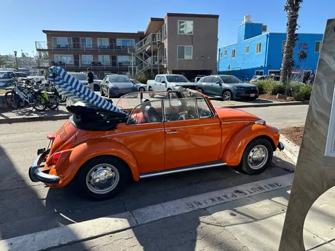 1972 Volkswagen Super Beetle Convertible