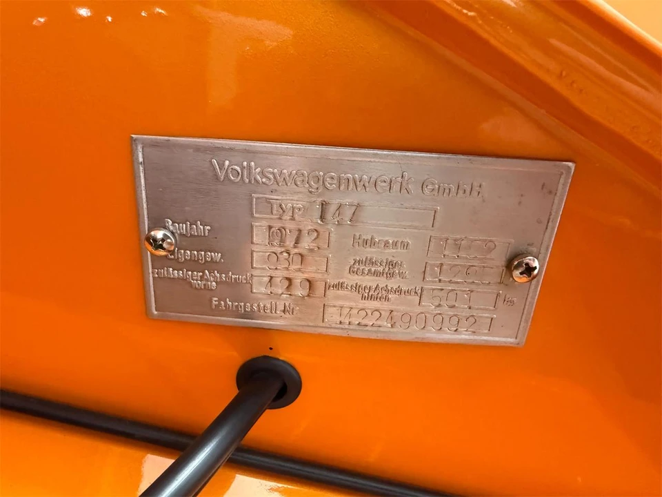 1972 Volkswagen Karmann Ghia Type 14 - Image 31 of 31