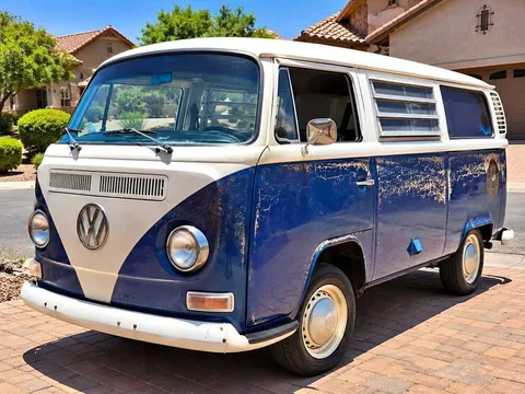 1972 Volkswagen Bus Westfalia Tin-Top Campmobile