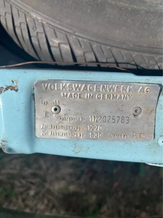1972 Volkswagen Super Beetle - Image 10 of 10