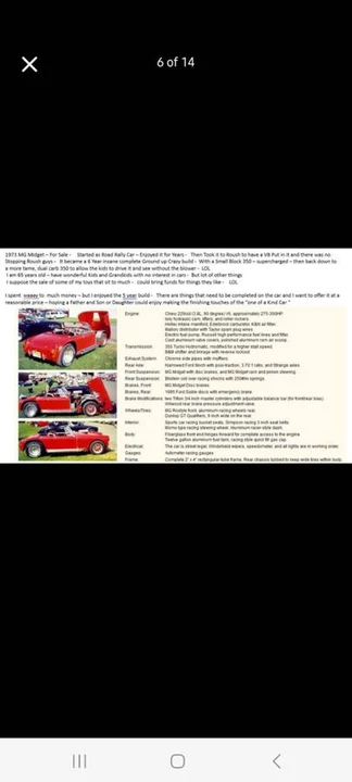 1972 MG Midget - Image 2 of 20