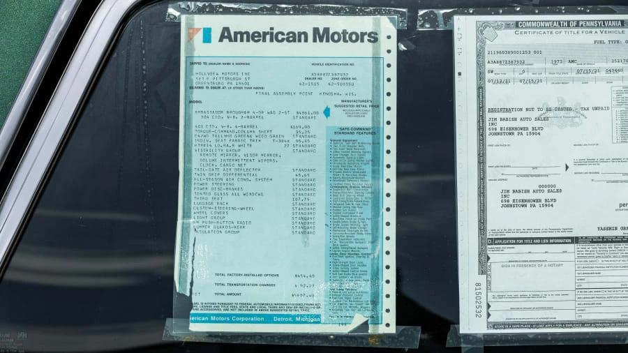 1973 AMC Ambassador - Image 21 of 31