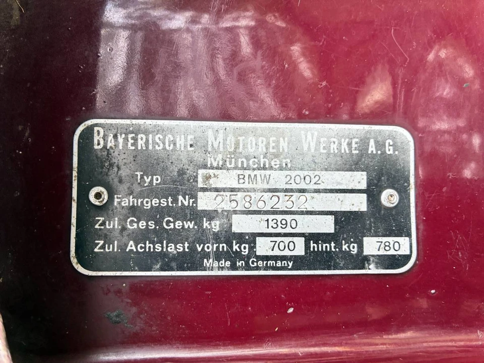 1973 BMW 2002 - Image 7 of 24