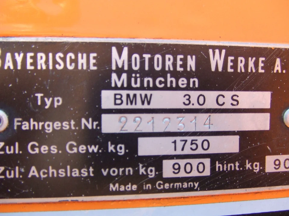 1973 BMW 3.0 CSL - Image 2 of 7