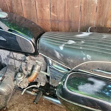 1973 BMW R75/5 Black Toaster