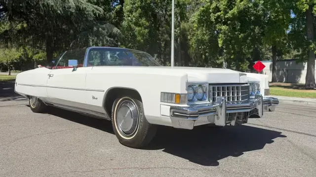 1973 Cadillac Eldorado Pace Car Edition Convertible