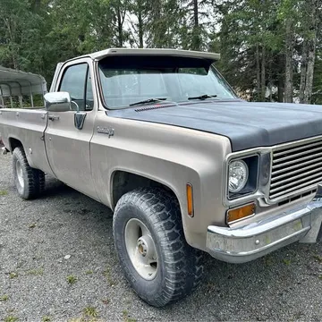 1973 Chevrolet 2500 Regular Cab K20 Custom Deluxe