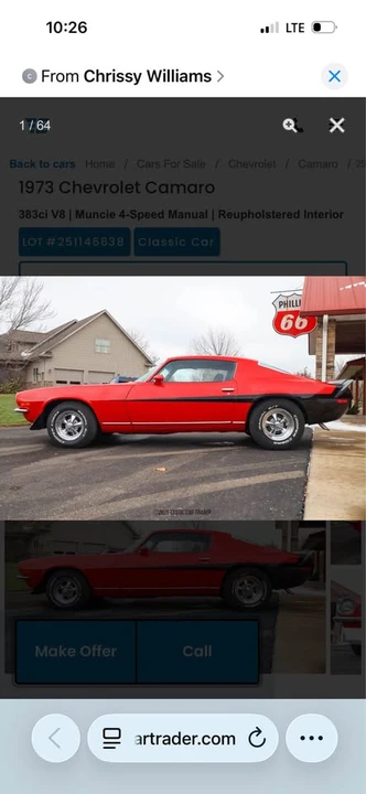 1973 Chevrolet Camaro 2nd Gen - Image 20 of 20