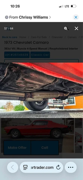 1973 Chevrolet Camaro 2nd Gen - Image 18 of 20