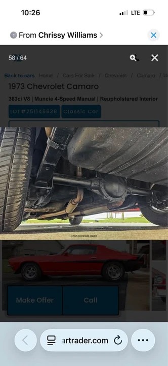 1973 Chevrolet Camaro 2nd Gen - Image 19 of 20