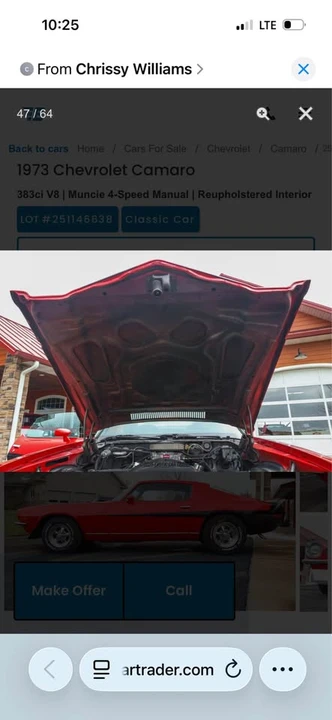 1973 Chevrolet Camaro 2nd Gen - Image 14 of 20