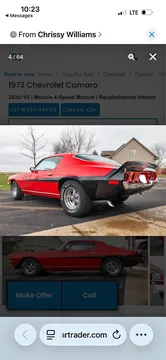1973 Chevrolet Camaro LT Coupe 2D
