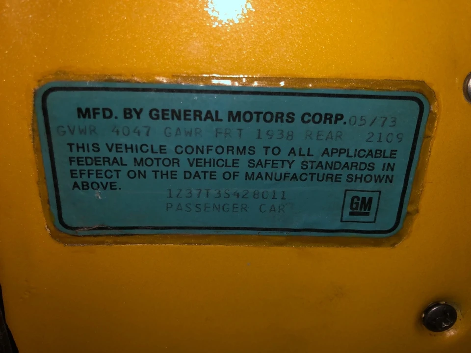 1973 Chevrolet Corvette C3 - Image 17 of 17