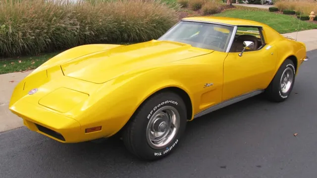 1973 Chevrolet Corvette Coupe