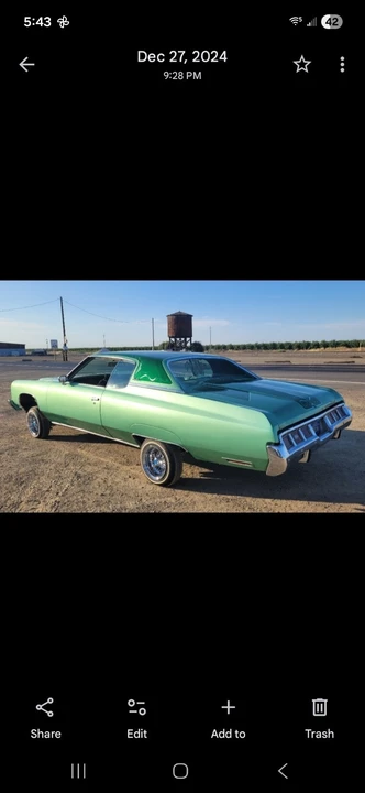 1973 Chevrolet Impala 4th Gen - Image 2 of 19