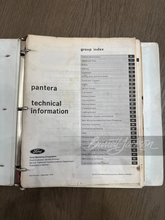 1973 DeTomaso Pantera - Image 28 of 30