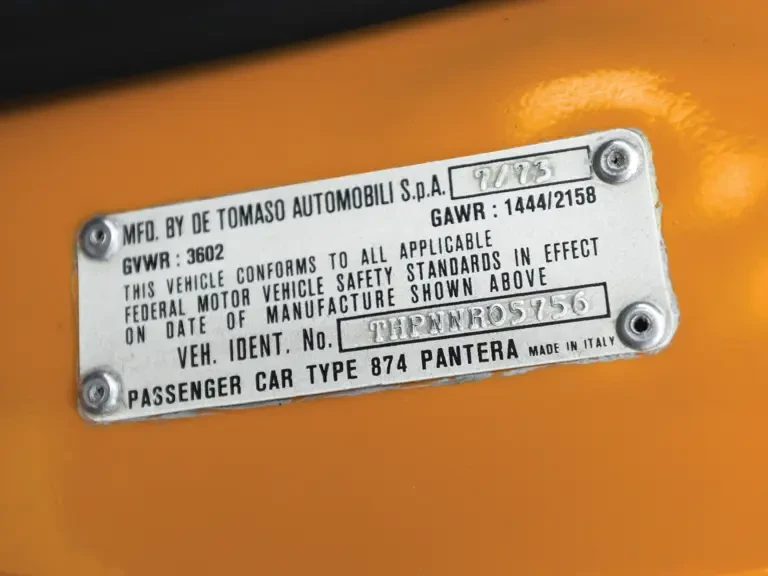 1973 DeTomaso Pantera - Image 24 of 31
