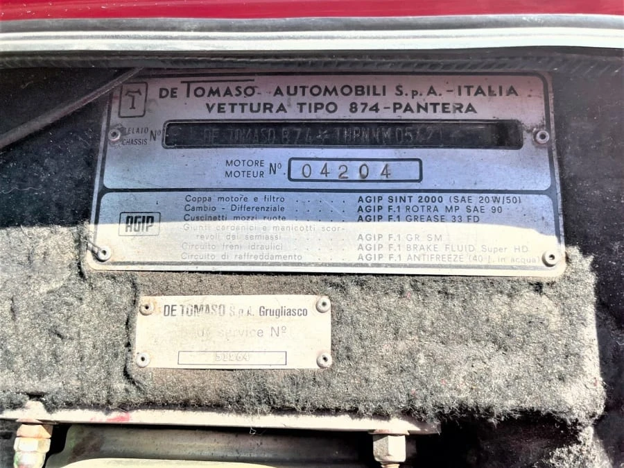 1973 DeTomaso Pantera - Image 18 of 21