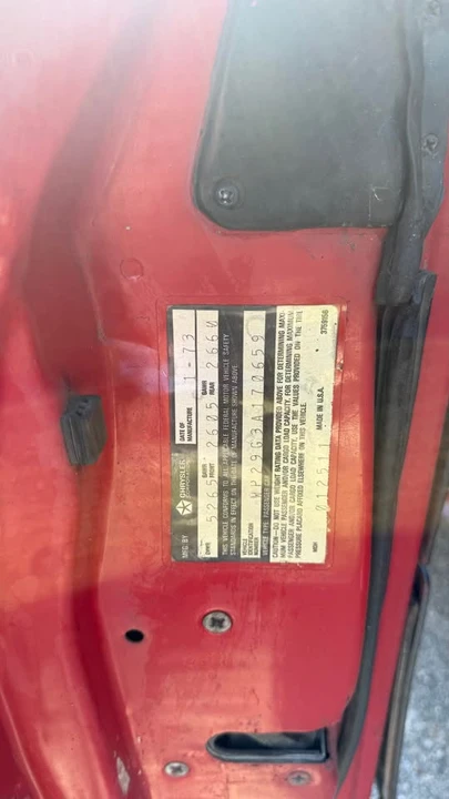 1973 Dodge Charger 3rd Gen - Image 15 of 16