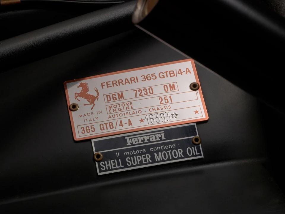 1973 Ferrari Daytona Berlinetta - Image 11 of 13