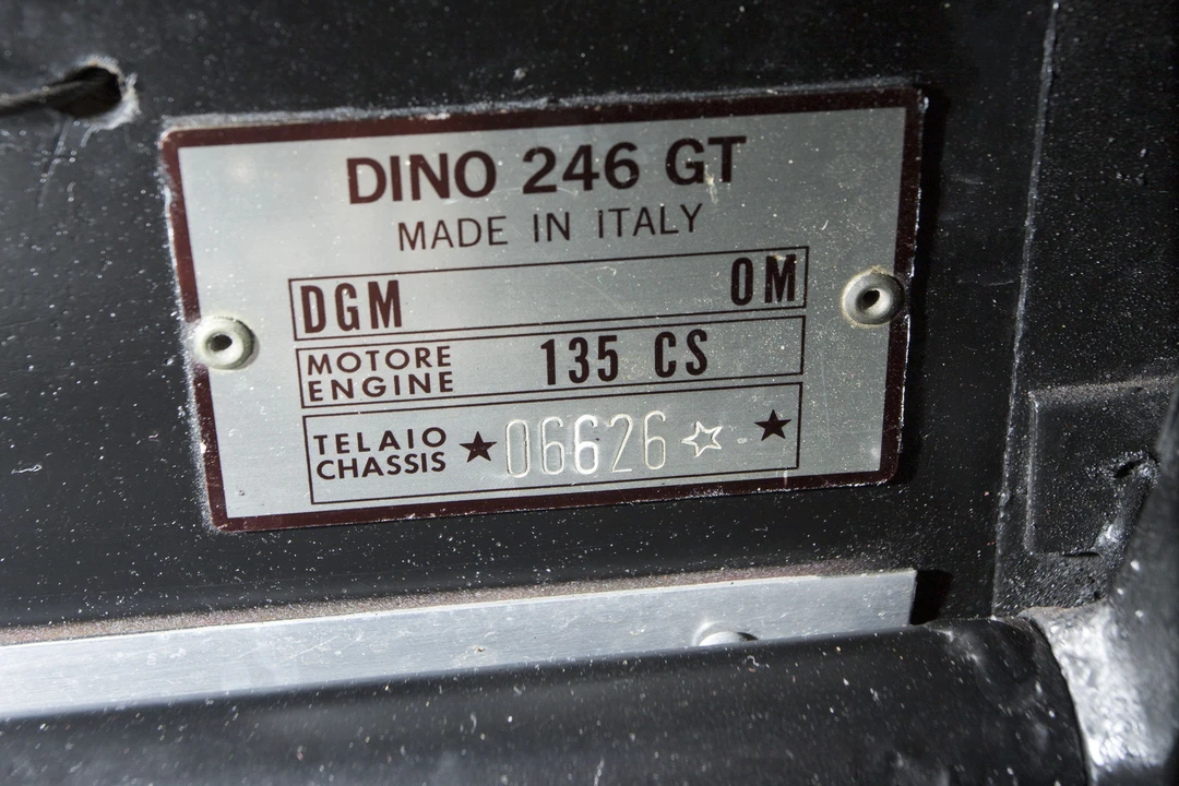 1973 Ferrari Dino 246 GT - Image 13 of 31