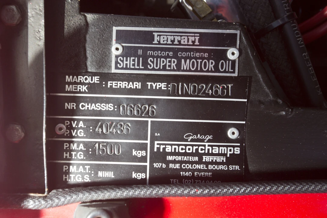 1973 Ferrari Dino 246 GT - Image 10 of 31
