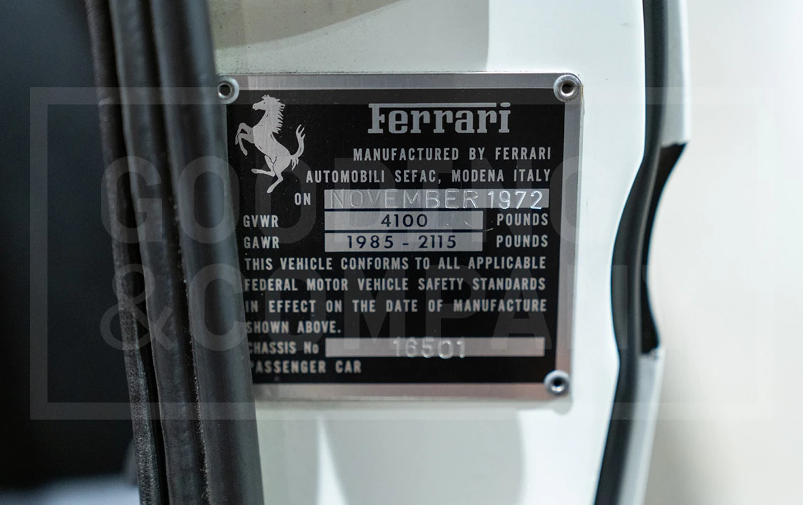 1973 Ferrari Daytona Berlinetta - Image 16 of 17