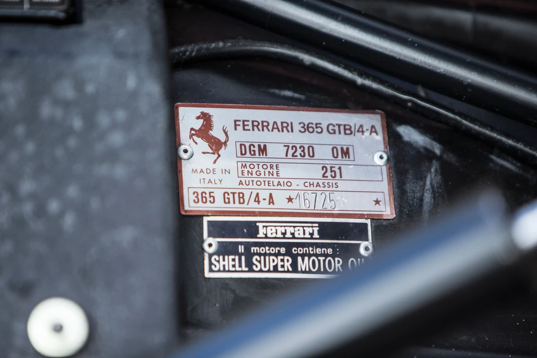 1973 Ferrari Daytona Berlinetta - Image 7 of 29