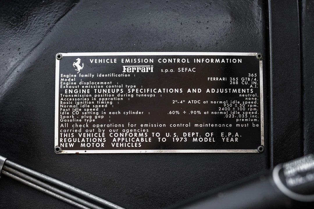 1973 Ferrari Daytona Berlinetta - Image 23 of 31