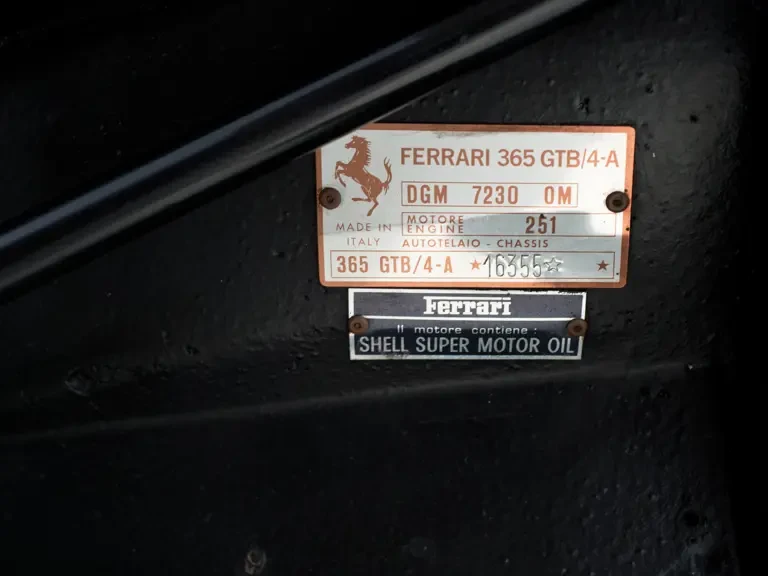 1973 Ferrari Daytona Berlinetta - Image 9 of 21