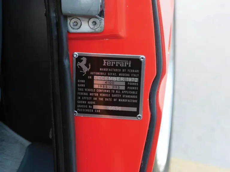1973 Ferrari Daytona Berlinetta - Image 11 of 22