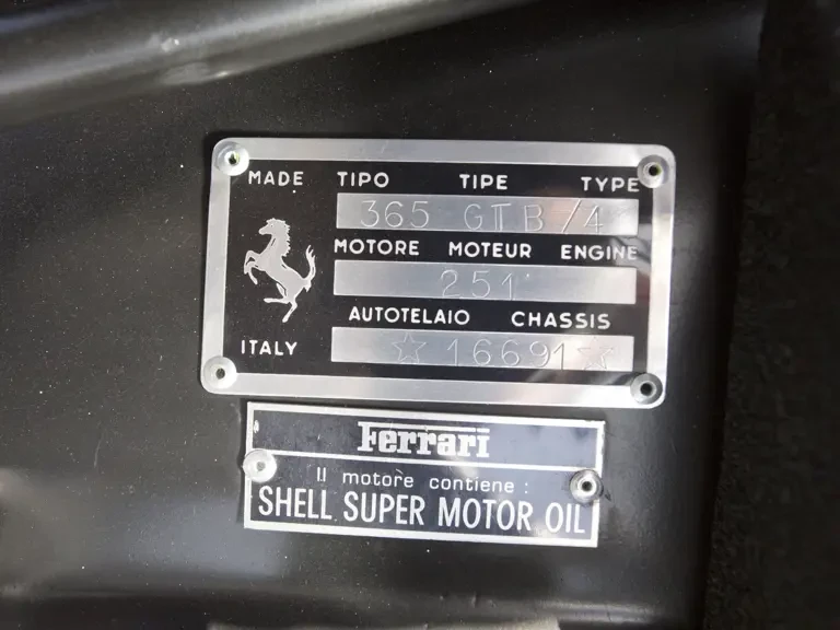 1973 Ferrari Daytona Berlinetta - Image 9 of 23