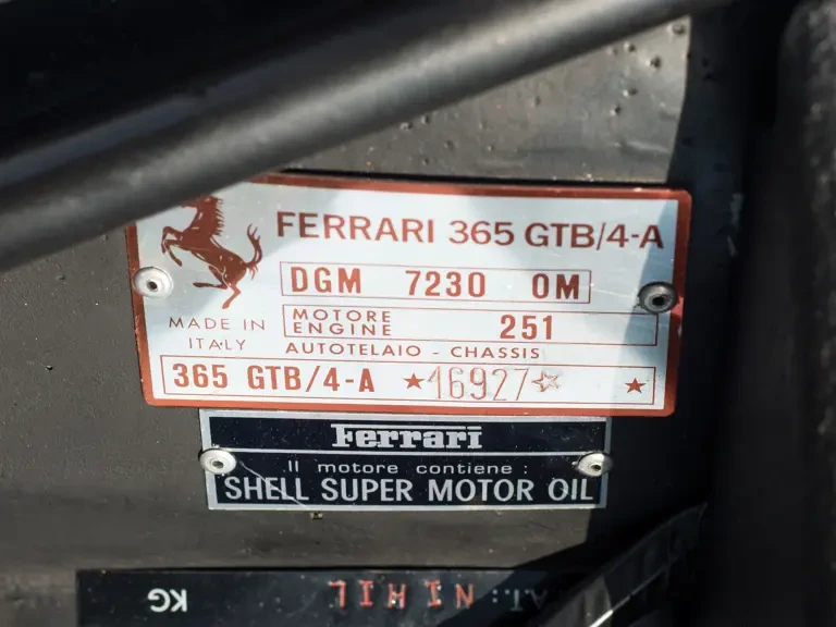 1973 Ferrari Daytona Berlinetta - Image 7 of 29
