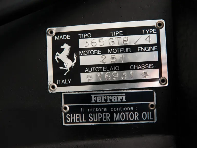 1973 Ferrari Daytona Berlinetta - Image 8 of 28