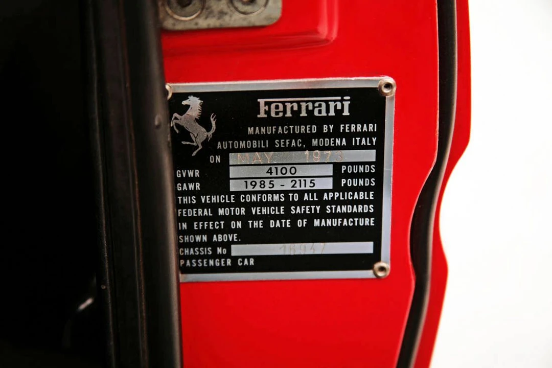 1973 Ferrari Daytona Berlinetta - Image 3 of 8