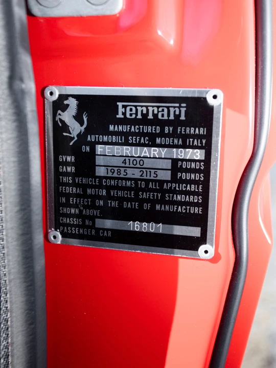 1973 Ferrari Daytona Spider - Image 12 of 31