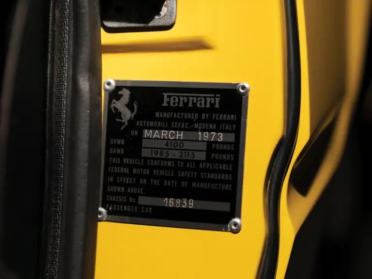1973 Ferrari Daytona Spider - Image 29 of 31