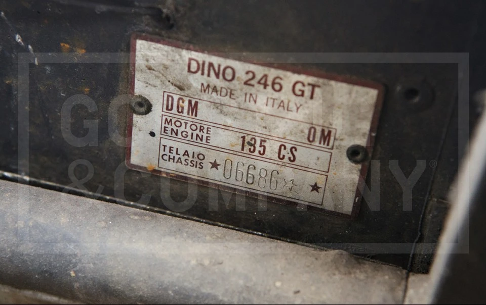 1973 Ferrari Dino 246 GT - Image 19 of 20