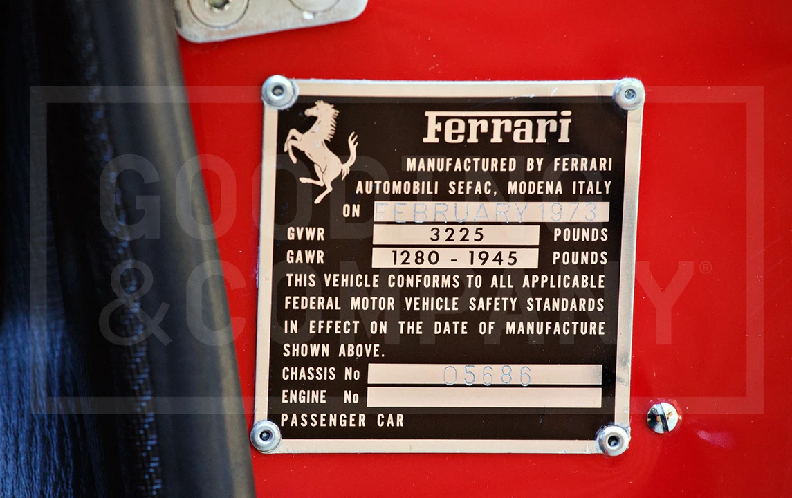 1973 Ferrari Dino 246 GTS - Image 19 of 21
