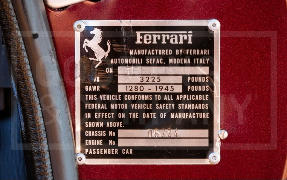 1973 Ferrari Dino 246 GTS - Image 11 of 14