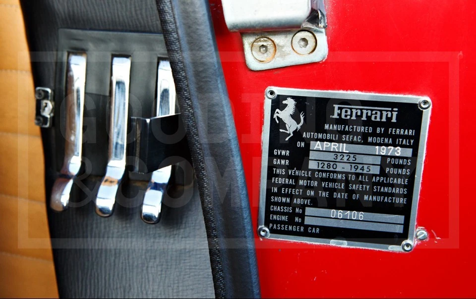 1973 Ferrari Dino 246 GTS - Image 17 of 20